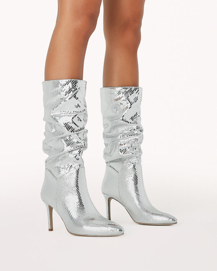 JENNIFER - SILVER SCALE-Boots-Billini-BILLINI USA