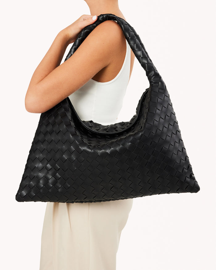 KAMI SHOULDER BAG - BLACK-Handbags-Billini-BILLINI USA