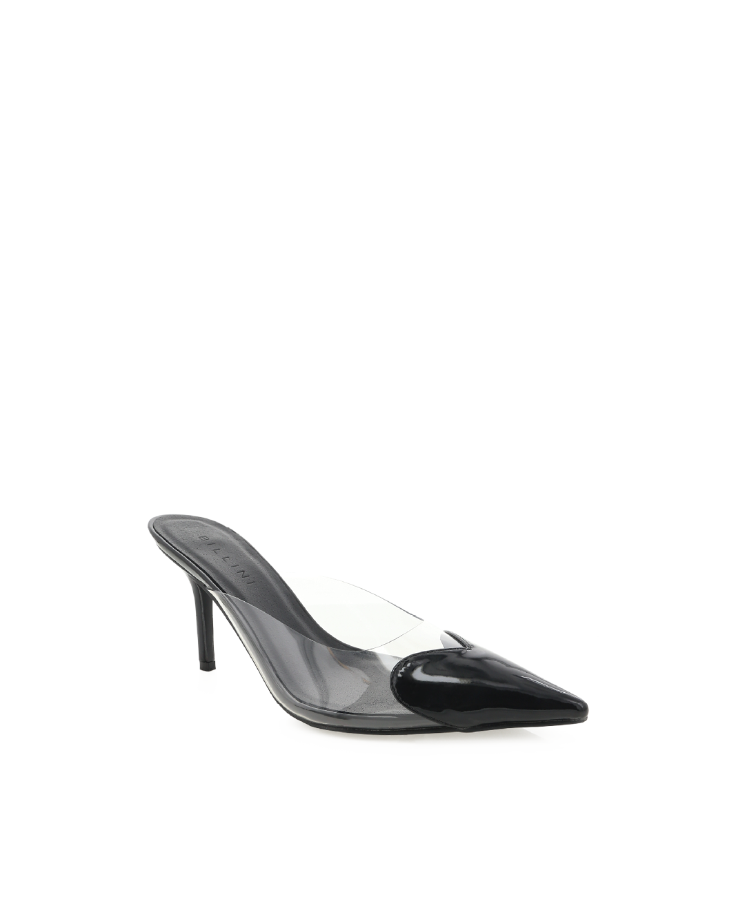 KARESS - BLACK PATENT-CLEAR-Heels-Billini-BILLINI USA