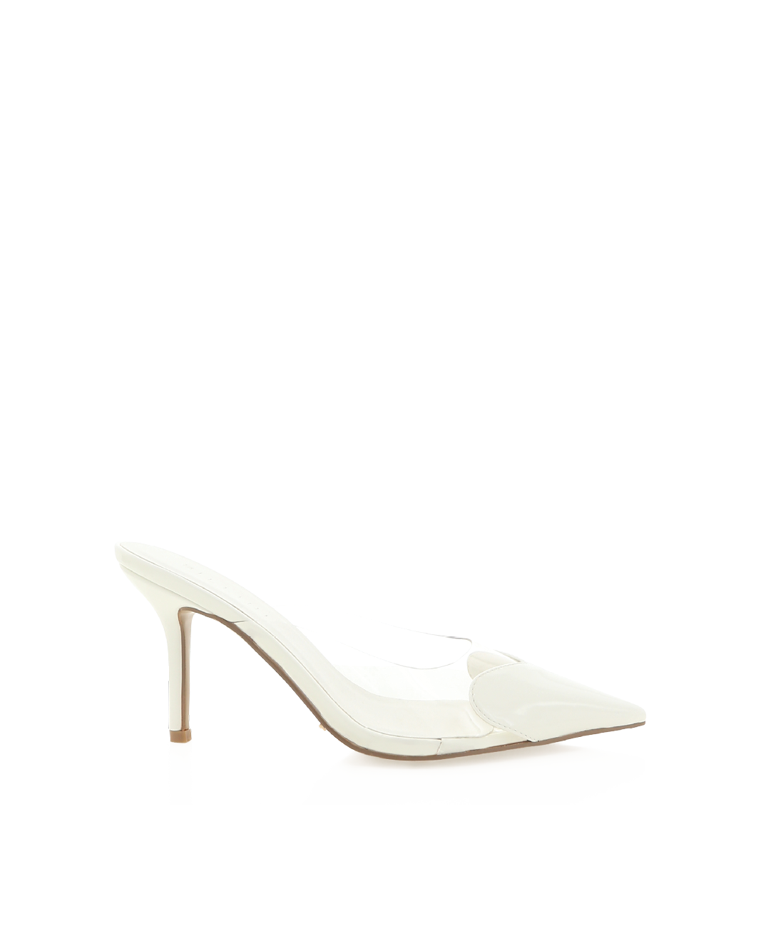 KARESS - WHITE PATENT-CLEAR-Heels-Billini-BILLINI USA