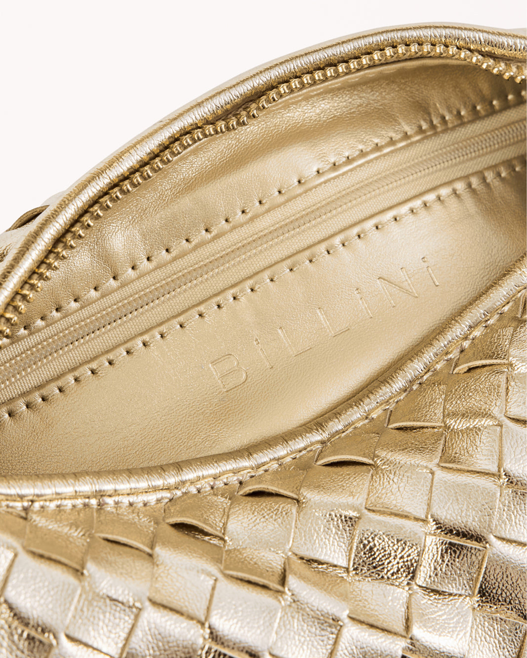 KERI HANDLE BAG - GOLD METALLIC-Handbags-Billini-BILLINI USA