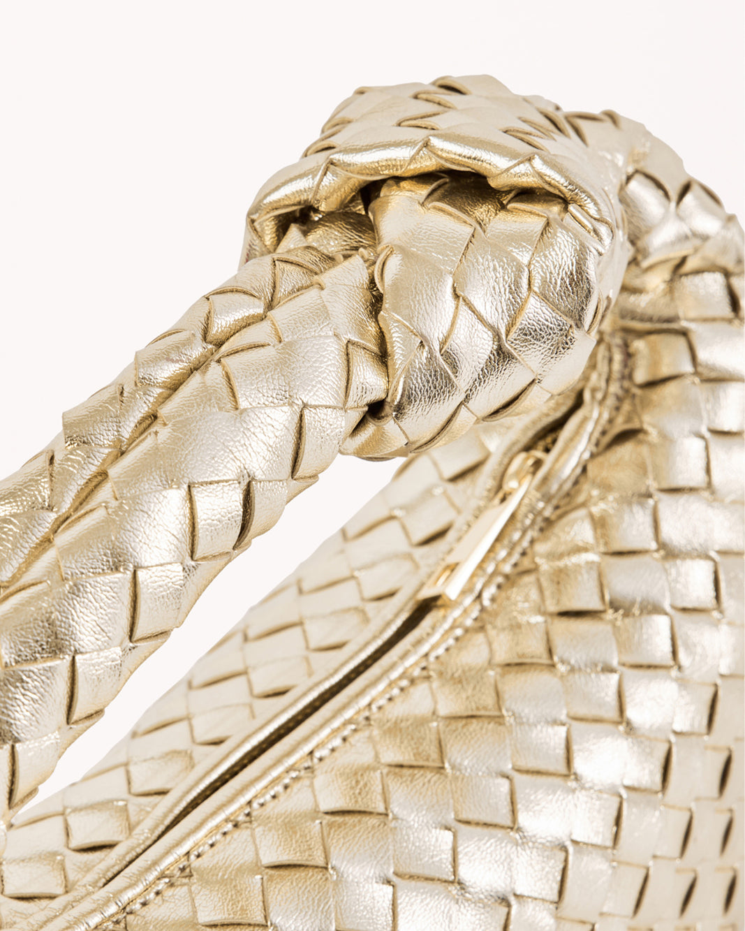 KERI HANDLE BAG - GOLD METALLIC-Handbags-Billini-BILLINI USA