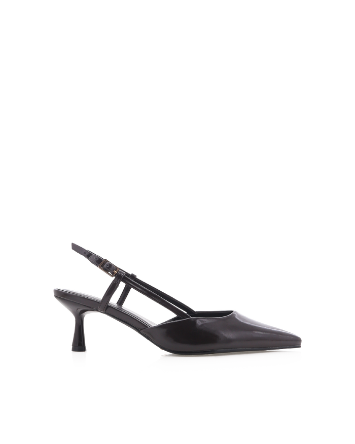 KYRIE - DARK CACAO SHINE-PUMPS-Billini-BILLINI USA