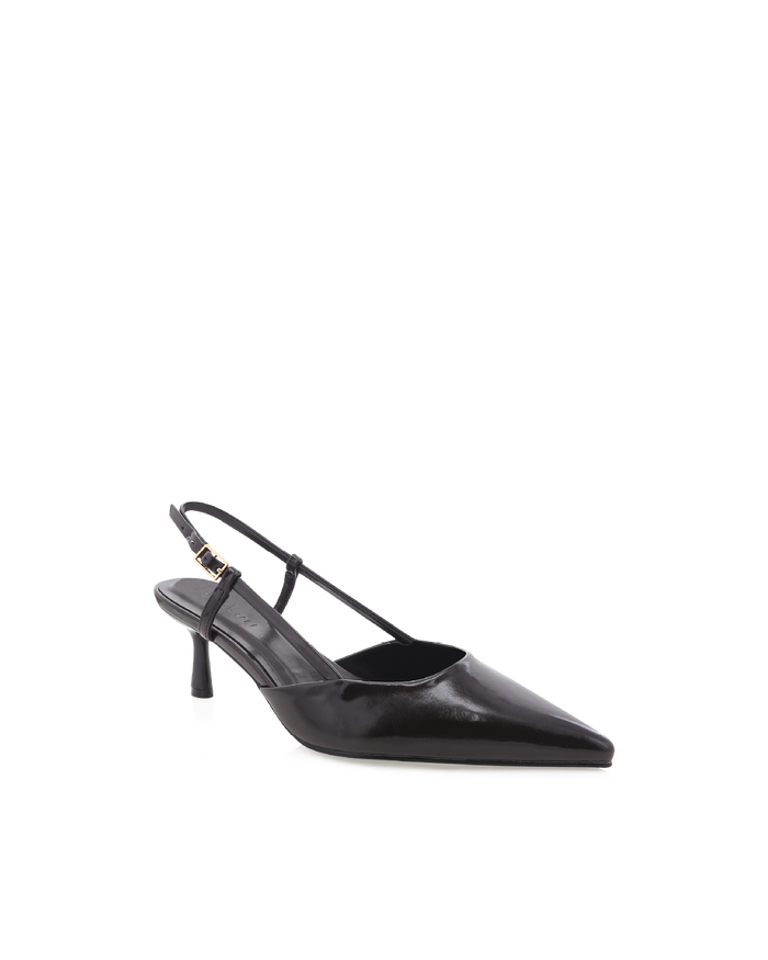 KYRIE - DARK CACAO SHINE-PUMPS-Billini-BILLINI USA