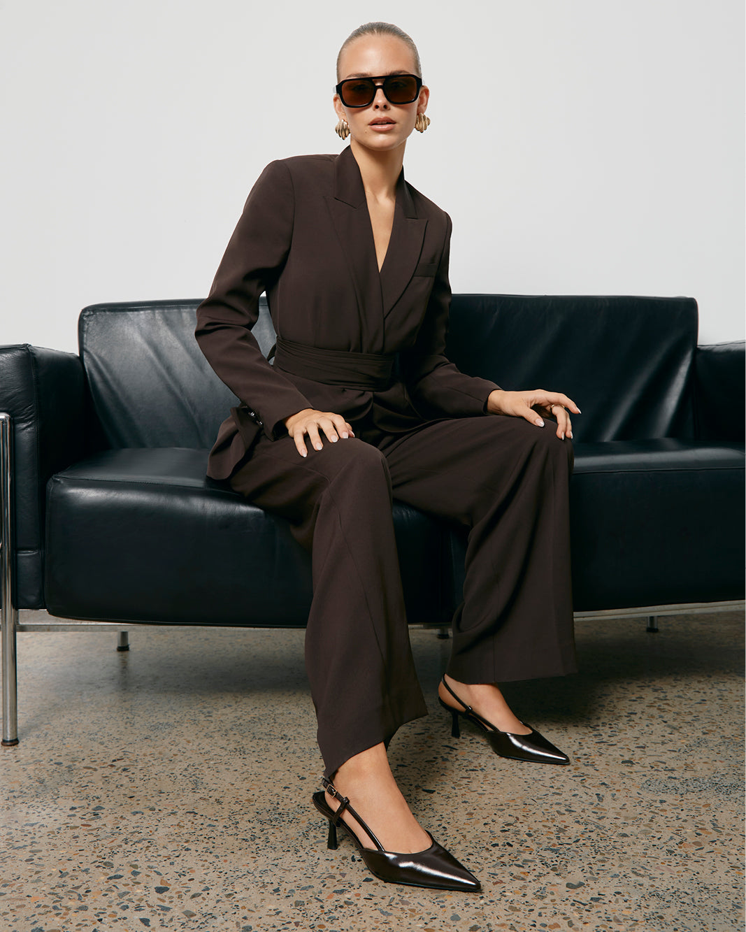 KYRIE - DARK CACAO SHINE-PUMPS-Billini-BILLINI USA