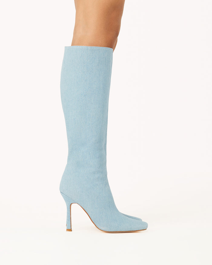 LAINEY - BLUE DENIM-Boots-Billini-BILLINI USA