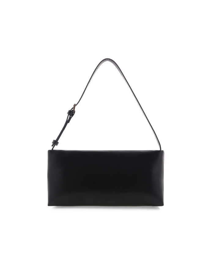 LIVIA SHOULDER BAG - BLACK SHINE-Handbags-Billini-BILLINI USA