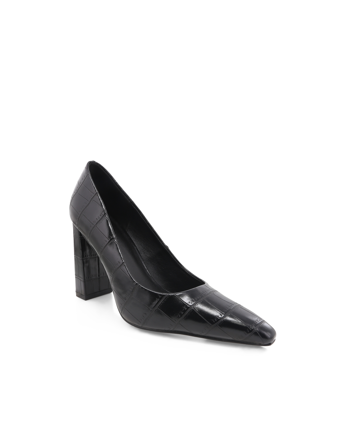 LYDIA - BLACK CROC-PUMPS-Billini-BILLINI USA