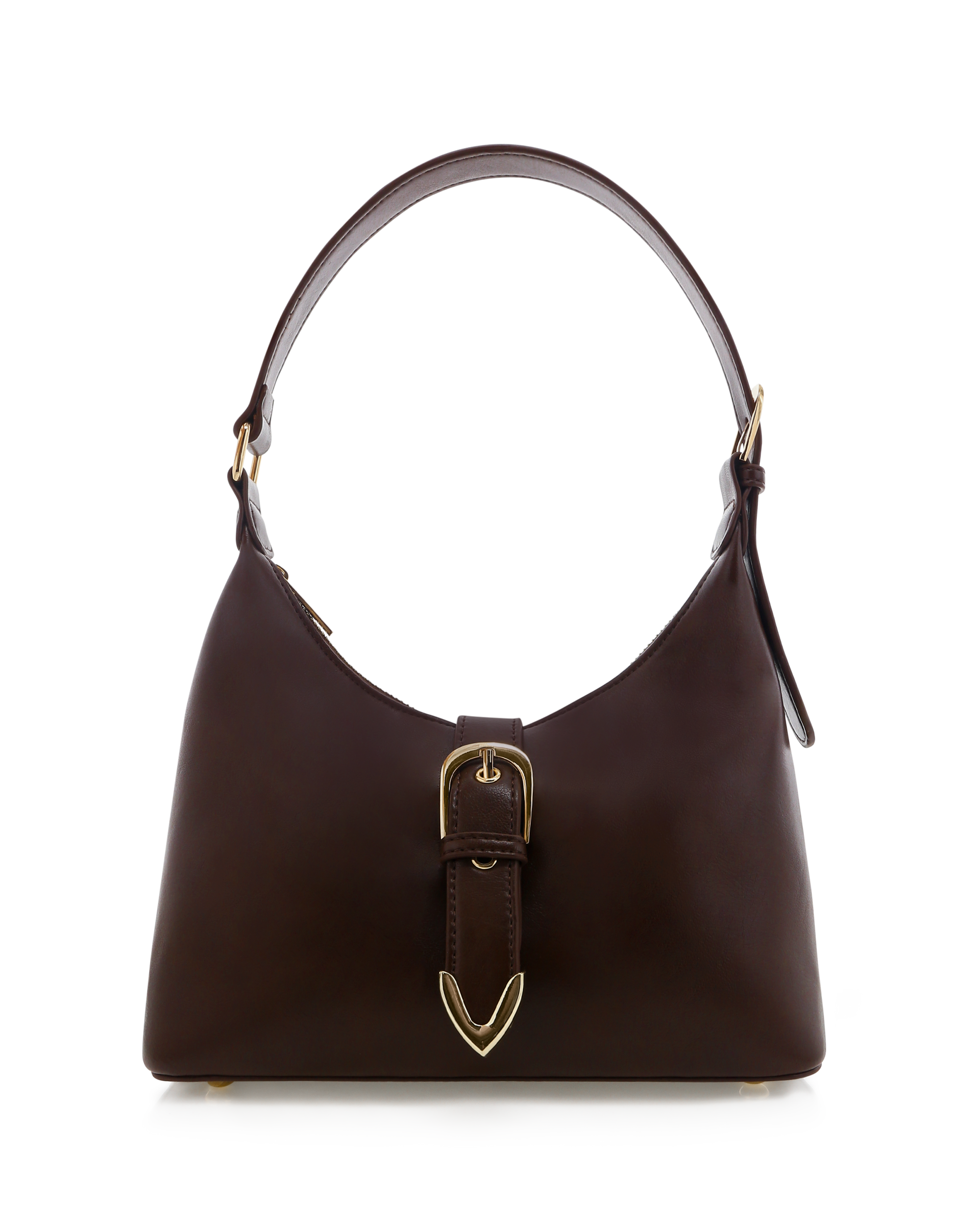 LYRA SHOULDER BAG - FUDGE-GOLD-Handbags-Billini-BILLINI USA