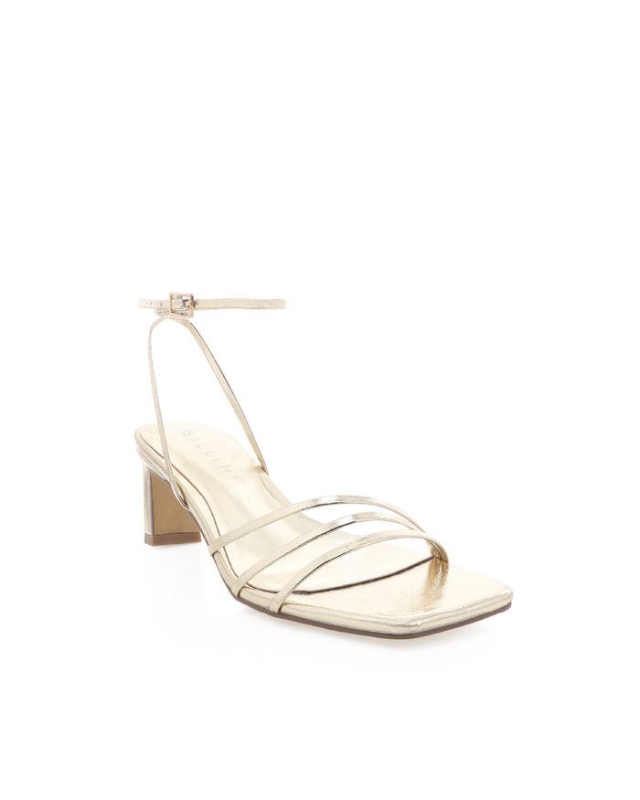 MAELIS - GOLD METALLIC-Heels-Billini-BILLINI USA