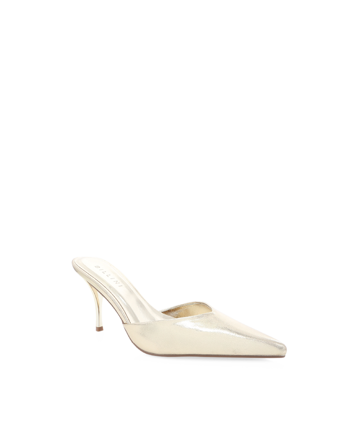 MANSON - GOLD METALLIC-Heels-Billini-BILLINI USA