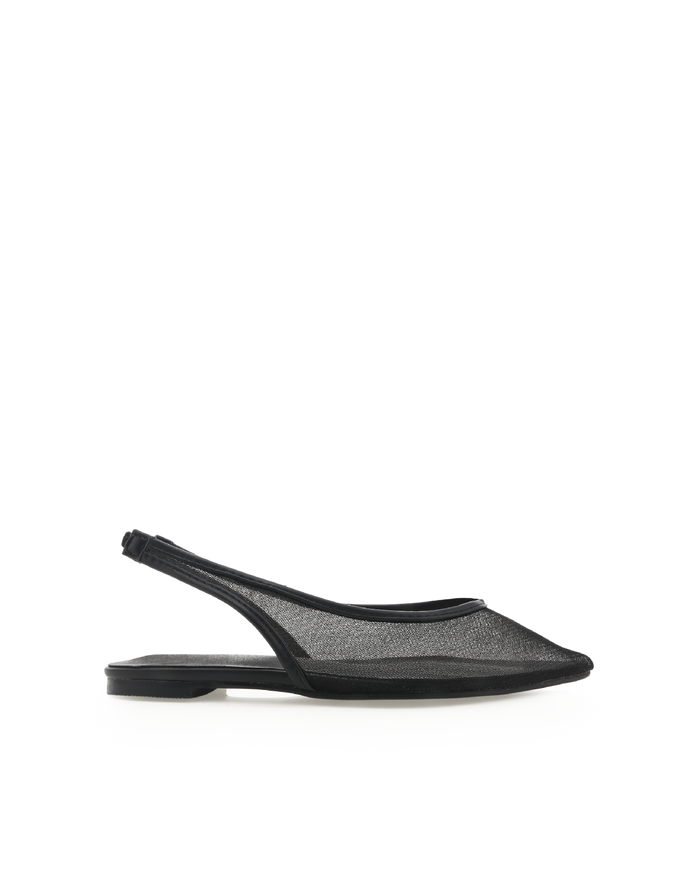 MARGOT - BLACK MESH-Flats-Billini-BILLINI USA