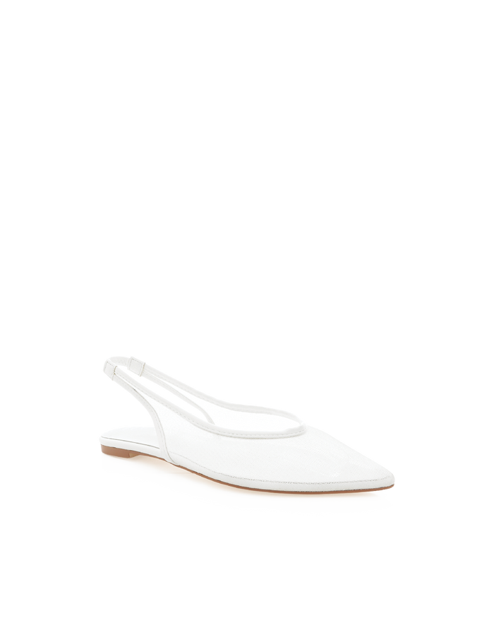 MARGOT - WHITE MESH-Flats-Billini-BILLINI USA