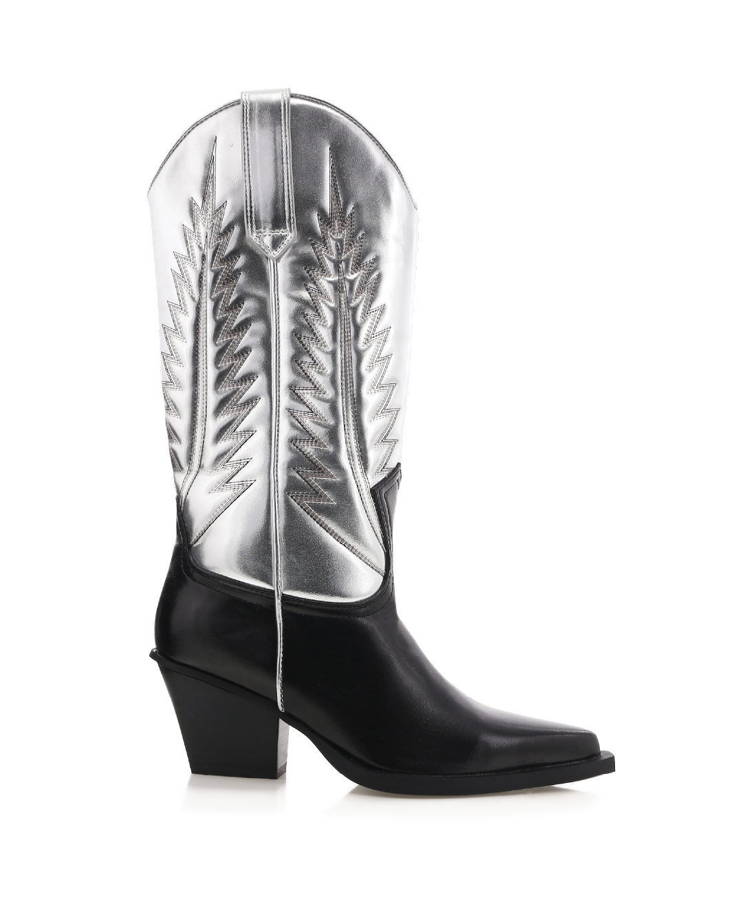 MARMALADE - BLACK-SILVER METALLIC-Boots-Billini-BILLINI USA