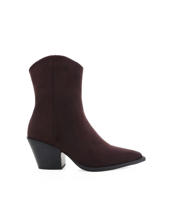 MAYSA - CHOCOLATE SUEDE-Boots-Billini-BILLINI USA