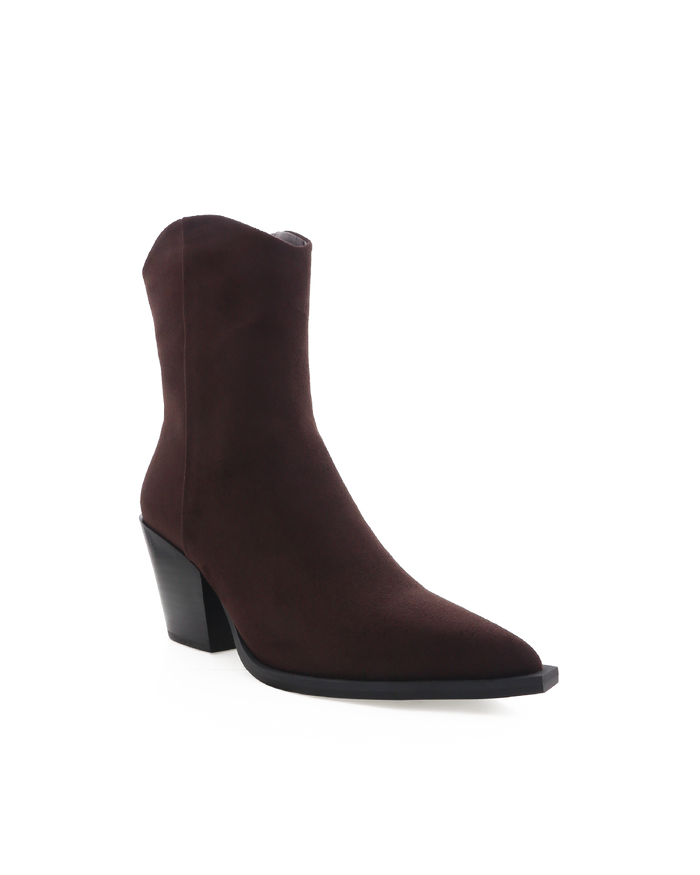 MAYSA - CHOCOLATE SUEDE-Boots-Billini-BILLINI USA