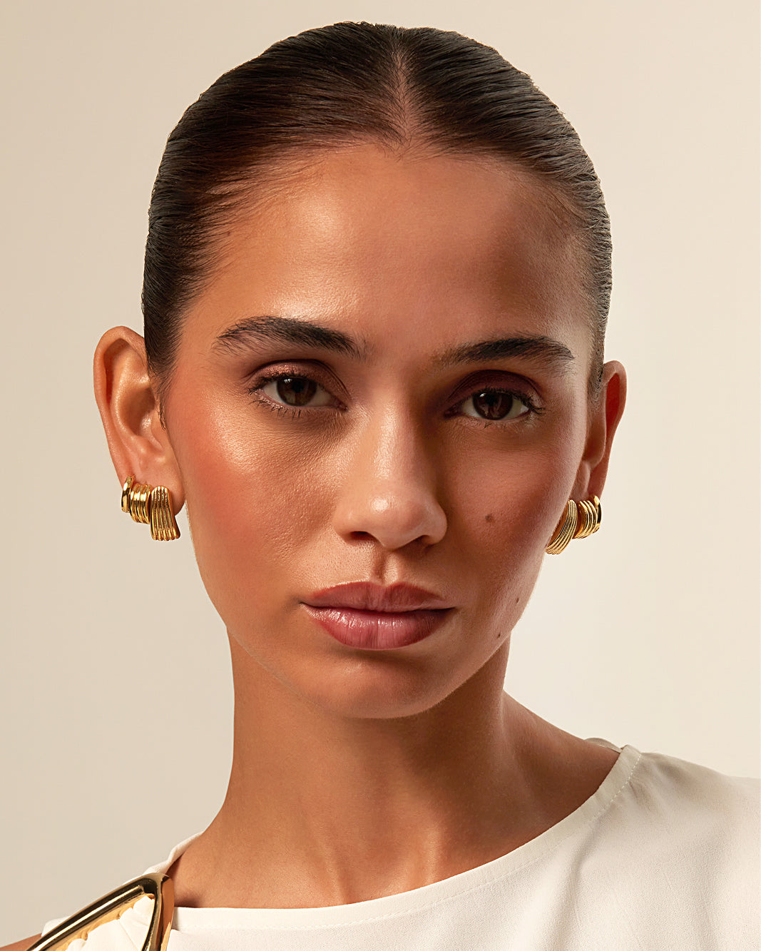 MILEY 3 PACK EARRINGS - GOLD PLATED 18K-JEWELLERY-Billini-BILLINI USA