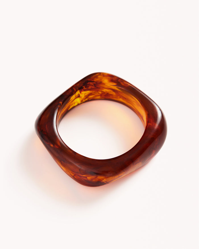 MIRA BANGLE - AMBER TORT-JEWELLERY-Billini-BILLINI USA