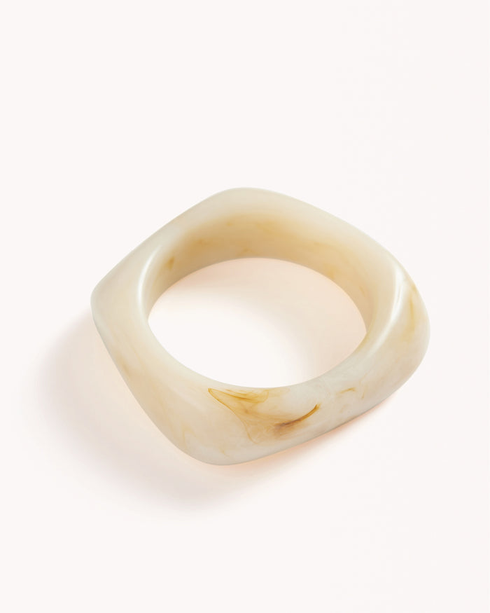 MIRA BANGLE - CREAM TORT-JEWELLERY-Billini-BILLINI USA