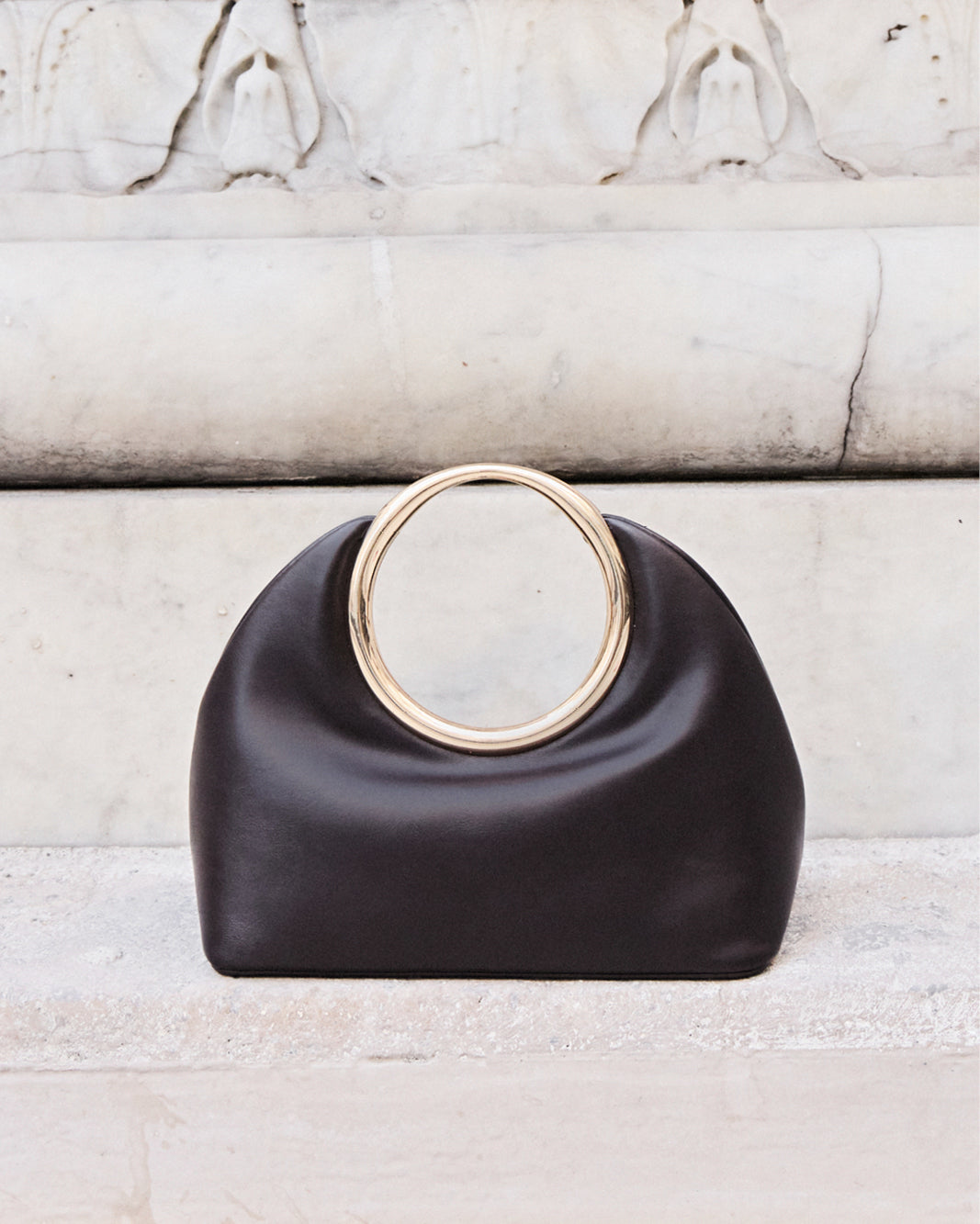 MONROE HANDLE BAG - DARK CACAO-Handbags-Billini-BILLINI USA