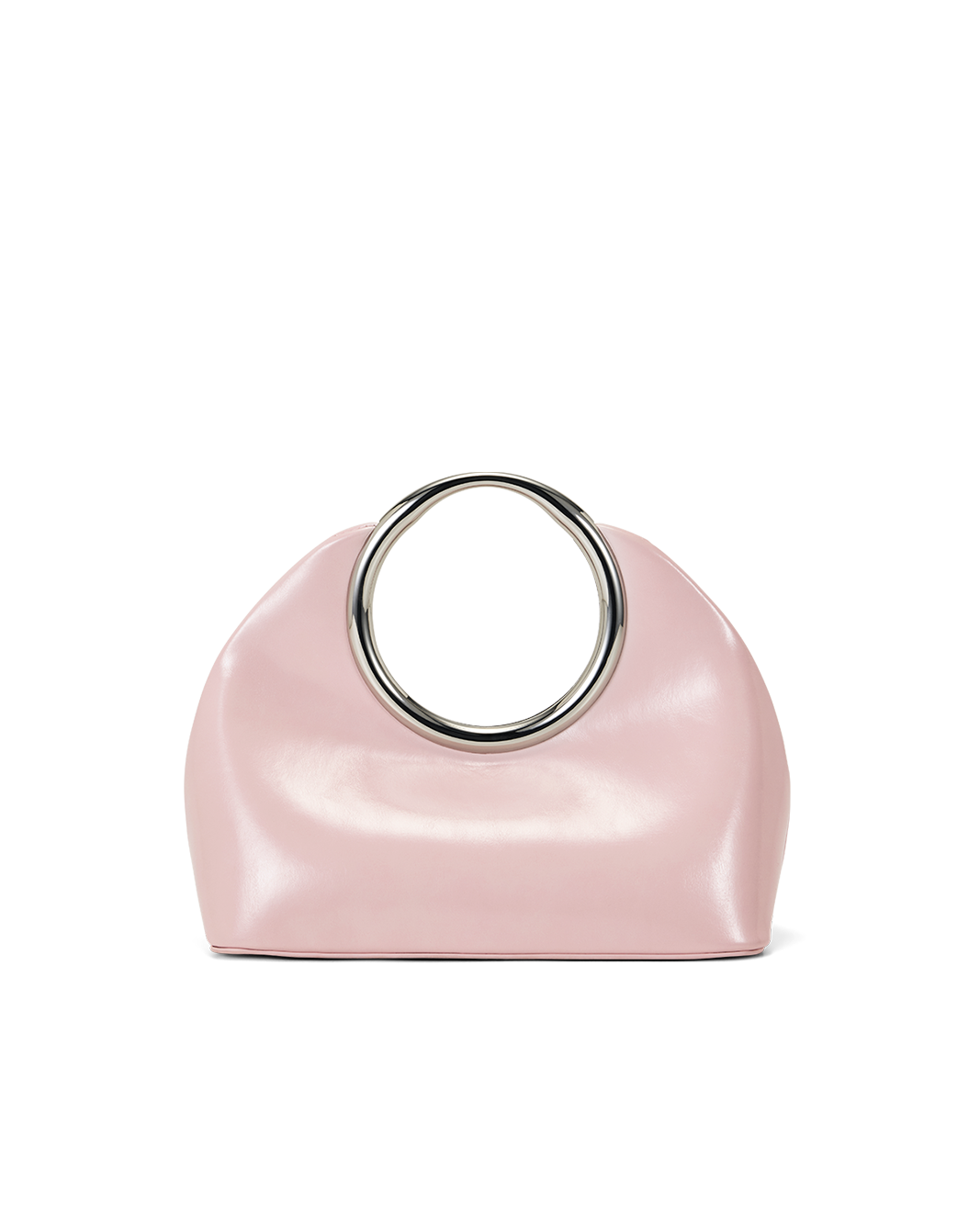 MONROE HANDLE BAG - PALE PINK SHINE-Handbags-Billini-BILLINI USA