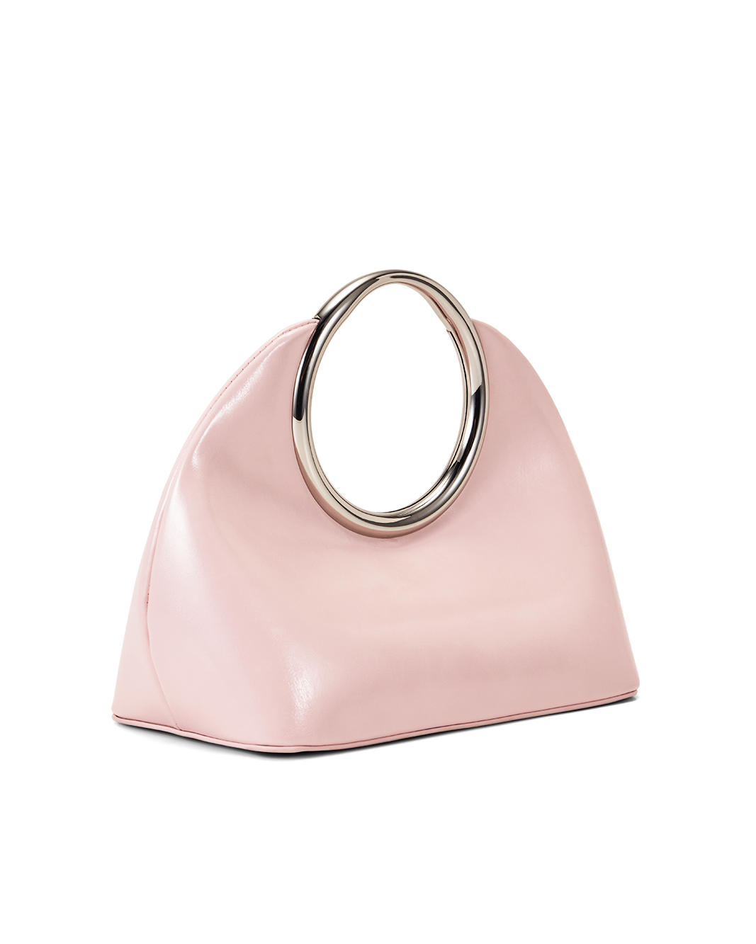 MONROE HANDLE BAG - PALE PINK SHINE-Handbags-Billini-BILLINI USA