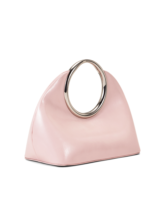 MONROE HANDLE BAG - PALE PINK SHINE-Handbags-Billini-BILLINI USA