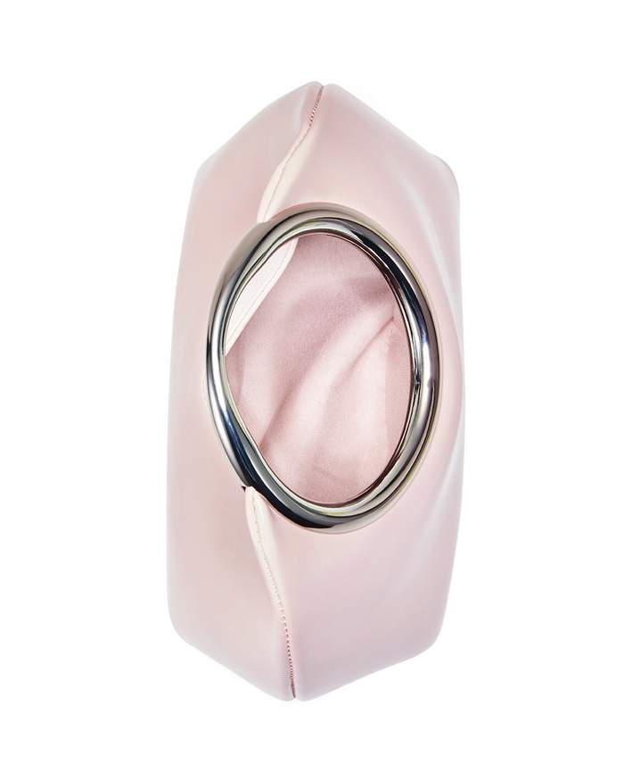 MONROE HANDLE BAG - PALE PINK SHINE-Handbags-Billini-BILLINI USA