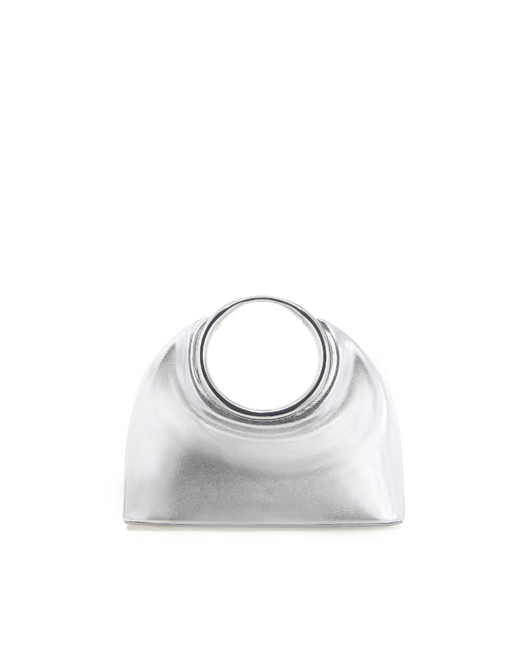 MONROE HANDLE BAG - SILVER METALLIC-Handbags-Billini-BILLINI USA