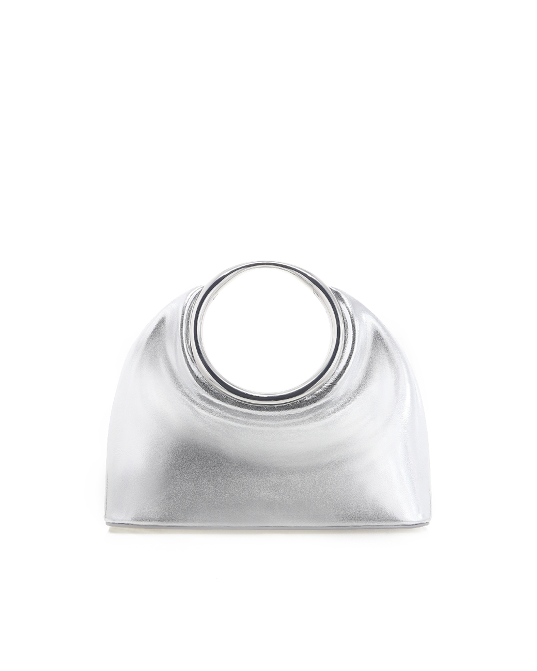 MONROE HANDLE BAG - SILVER METALLIC-Handbags-Billini-BILLINI USA