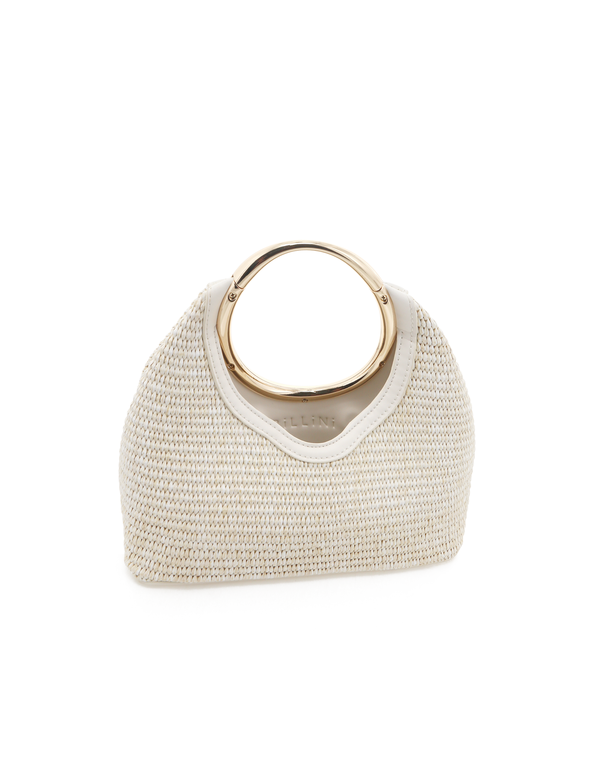 MONROE RAFFIA HANDLE BAG - CREAM RAFFIA-BONE-Handbags-Billini-BILLINI USA