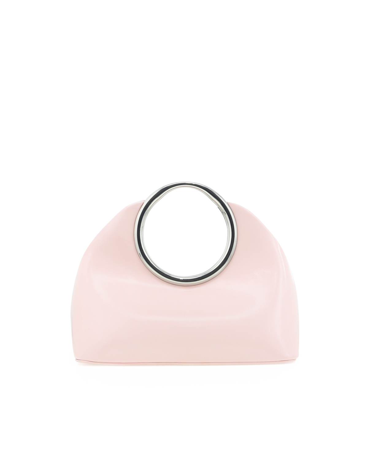 MONROE HANDLE BAG - PALE PINK SHINE-Handbags-Billini-BILLINI USA