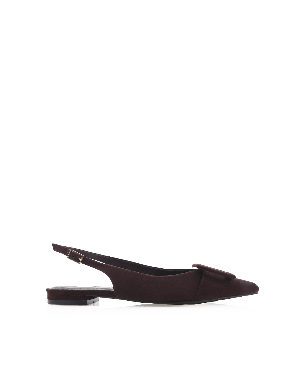 MORWENNA - DARK CACAO SUEDE-Flats-Billini-BILLINI USA
