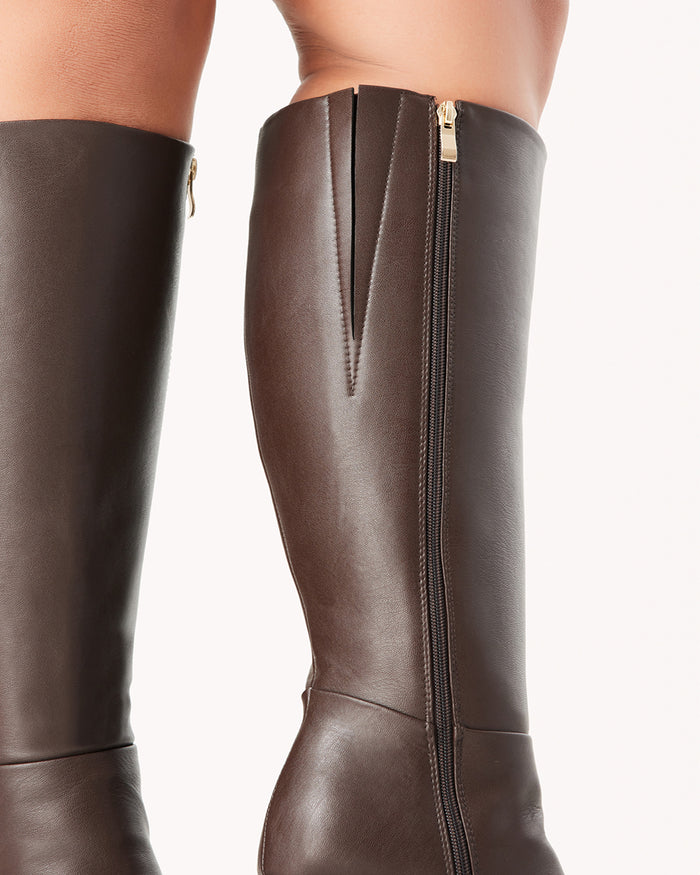 NAKOA EXTENDED CURVE - CHOCOLATE-Boots-Billini-BILLINI USA