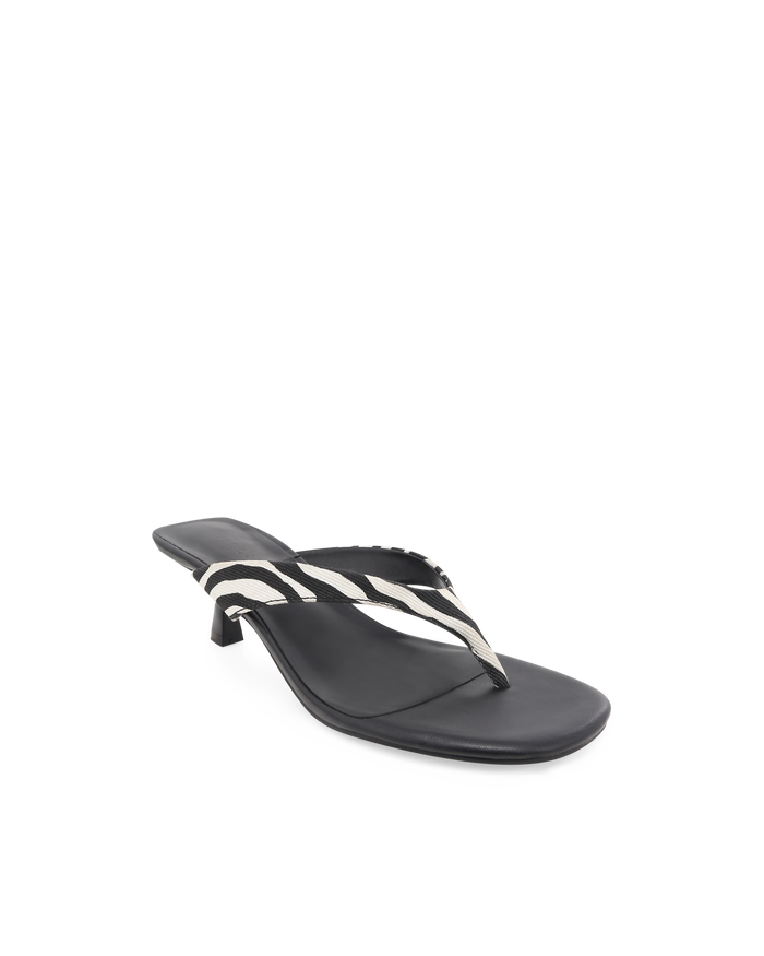 NIESHA - ZEBRA-BLACK-Heels-Billini-BILLINI USA
