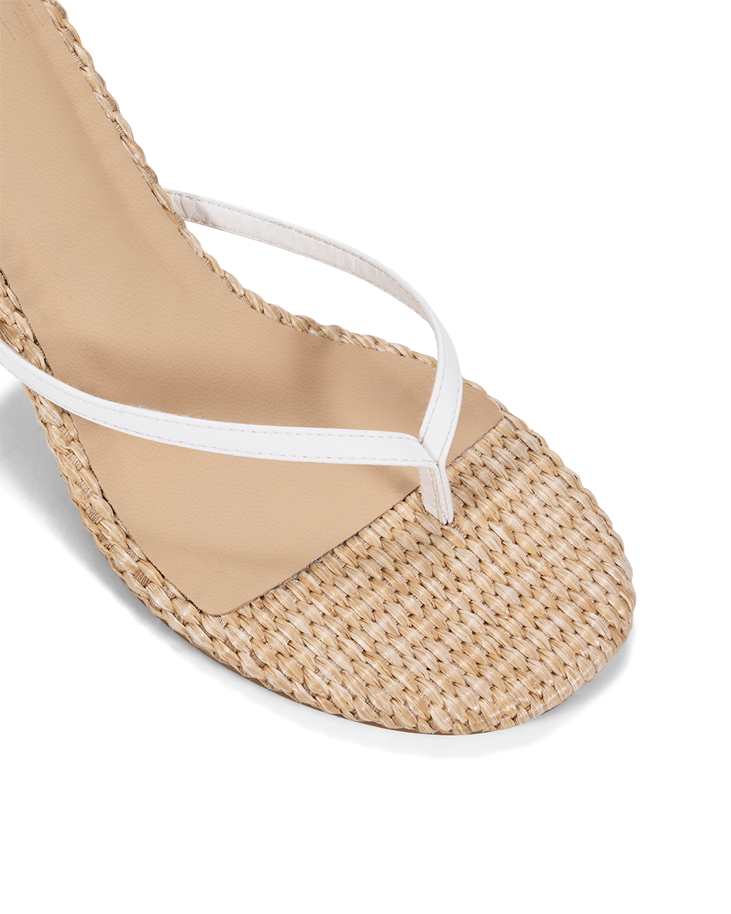 NERANO - WHITE-NATURAL RAFFIA-Heels-Billini-BILLINI USA