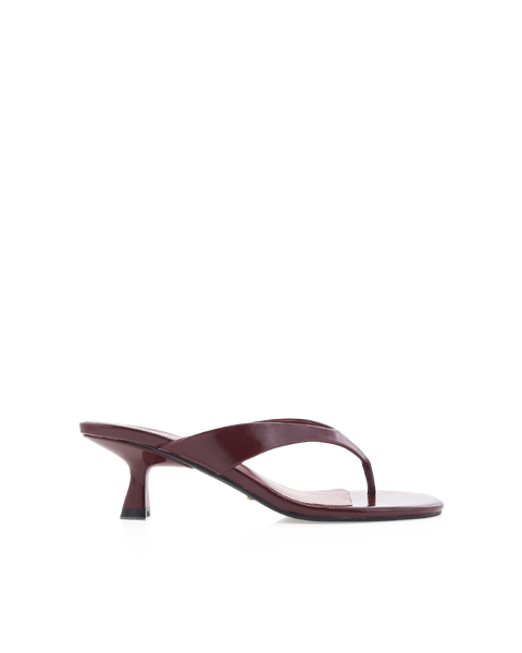 NIESHA - DARK CHERRY SHINE-Heels-BILLINI USA