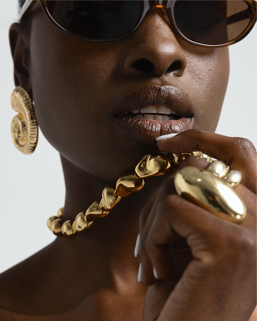 NINA NECKLACE - GOLD PLATED 18K-JEWELLERY-Billini-BILLINI USA