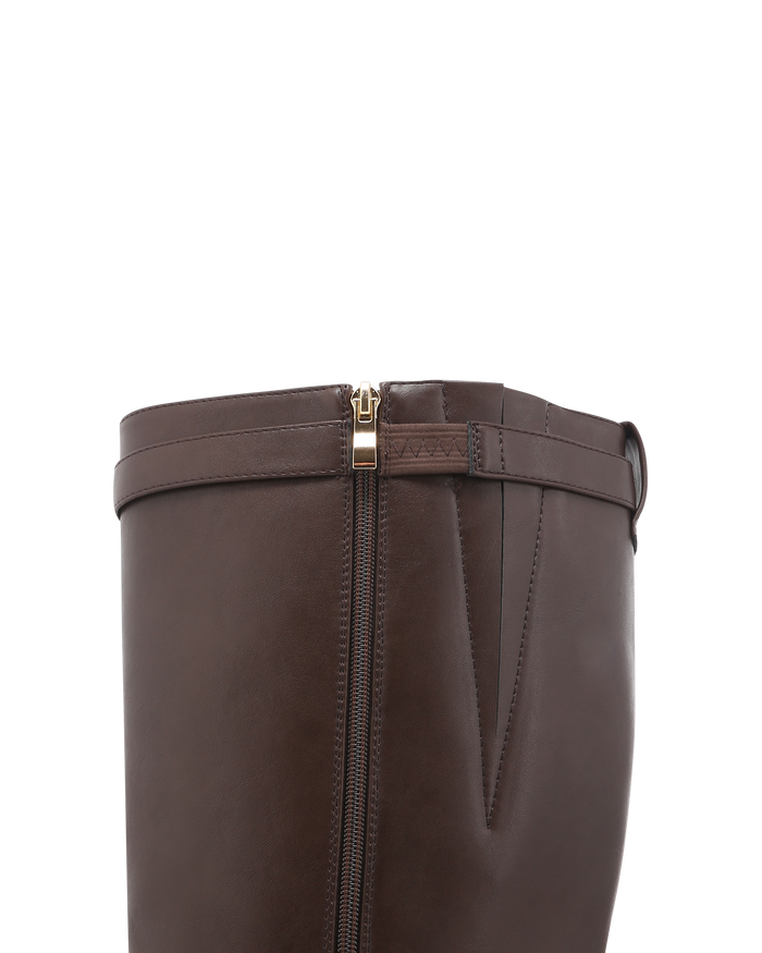 NOEMI EXTENDED CURVE 2.0 - CHOCOLATE-Boots-Billini-BILLINI USA