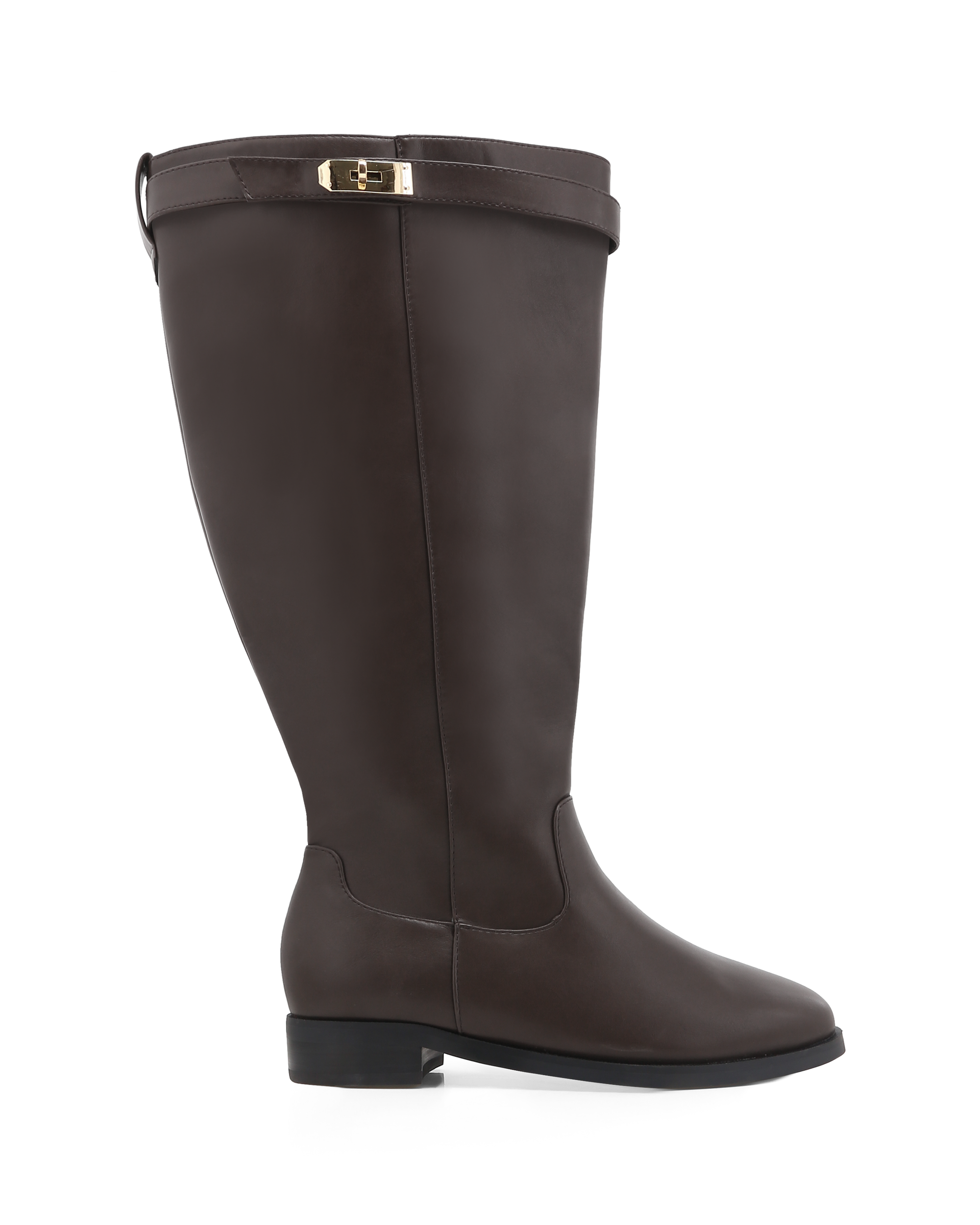 NOEMI EXTENDED CURVE 2.0 - CHOCOLATE-Boots-Billini-BILLINI USA