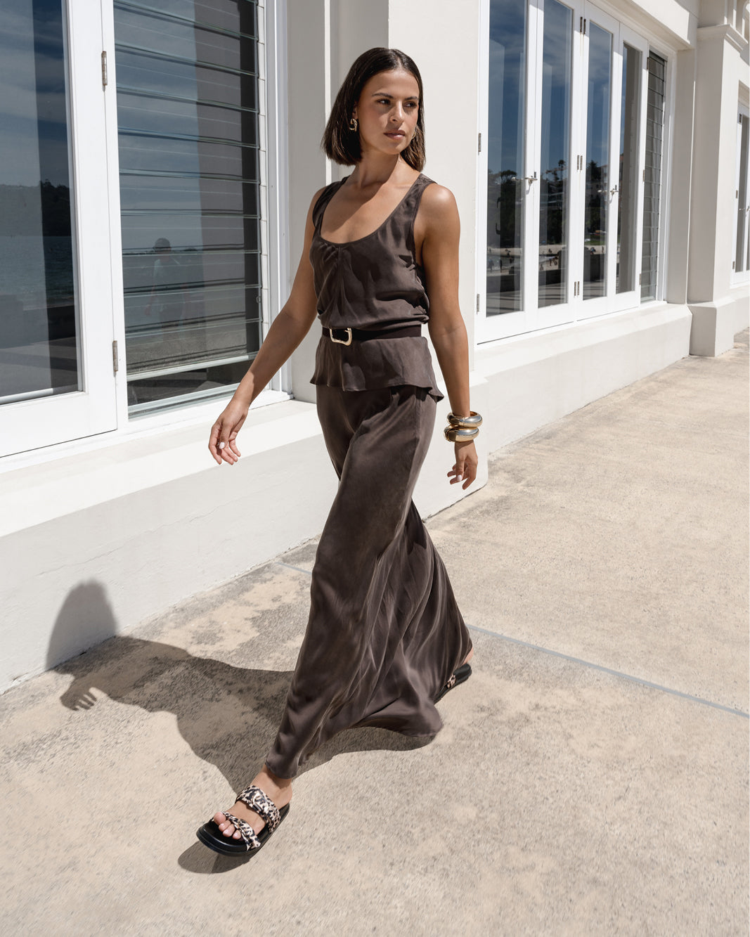 NOVIE - LEOPARD SATIN-Sandals-Billini-BILLINI USA