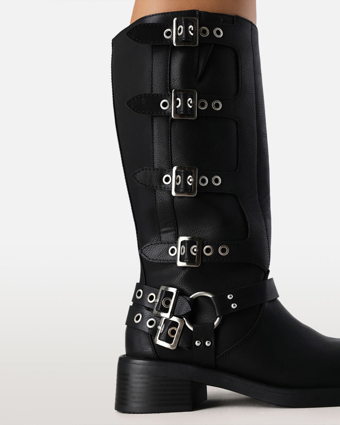 OSHEA CURVE - BLACK-Boots-Billini-BILLINI USA