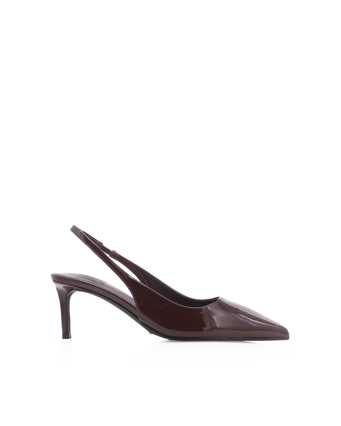 OSKANNA - CHOCOLATE PATENT-PUMPS-Billini-BILLINI USA