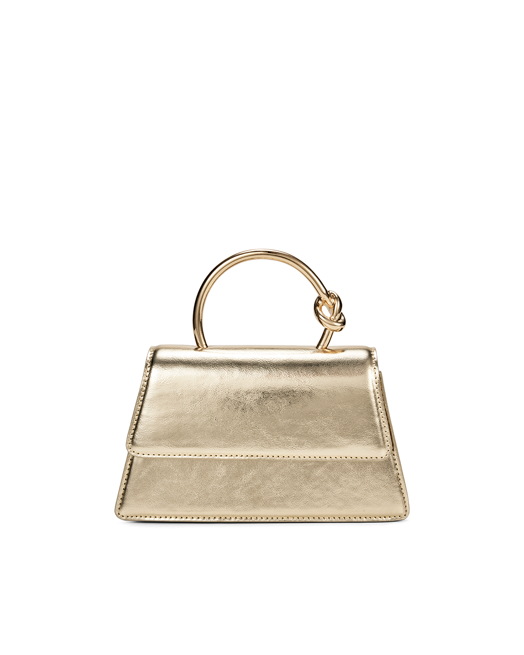 PALOMA HANDLE BAG - GOLD METALLIC-Handbags-Billini-BILLINI USA