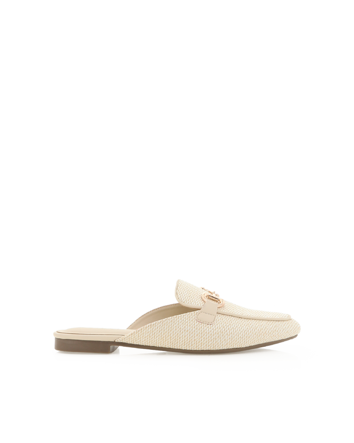 QUIANA - CREAM RAFFIA-Flats-Billini-BILLINI USA