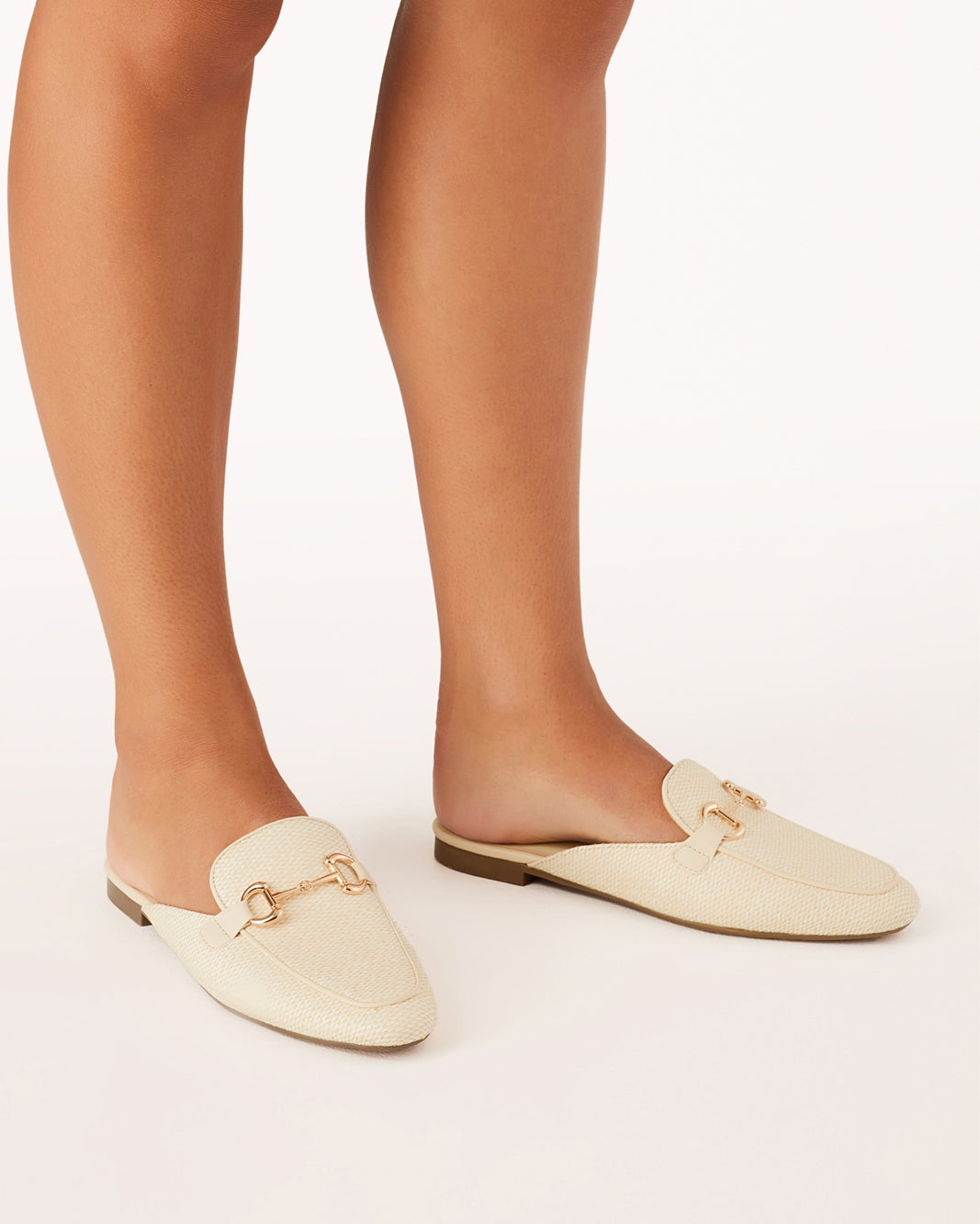 QUIANA - CREAM RAFFIA-Flats-Billini-BILLINI USA