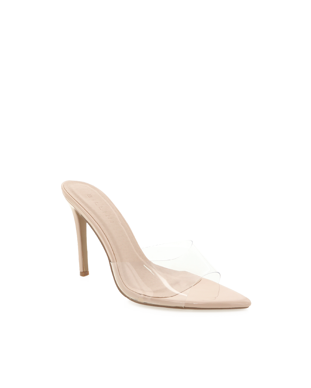 QUINETTE - NUDE PATENT-CLEAR-Heels-Billini-BILLINI USA