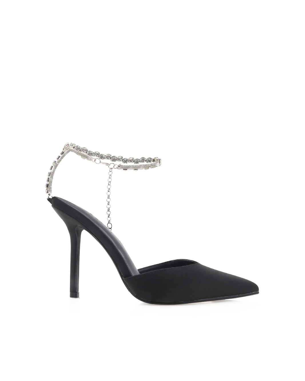 QUINLEE - BLACK SATIN-PUMPS-Billini-BILLINI USA