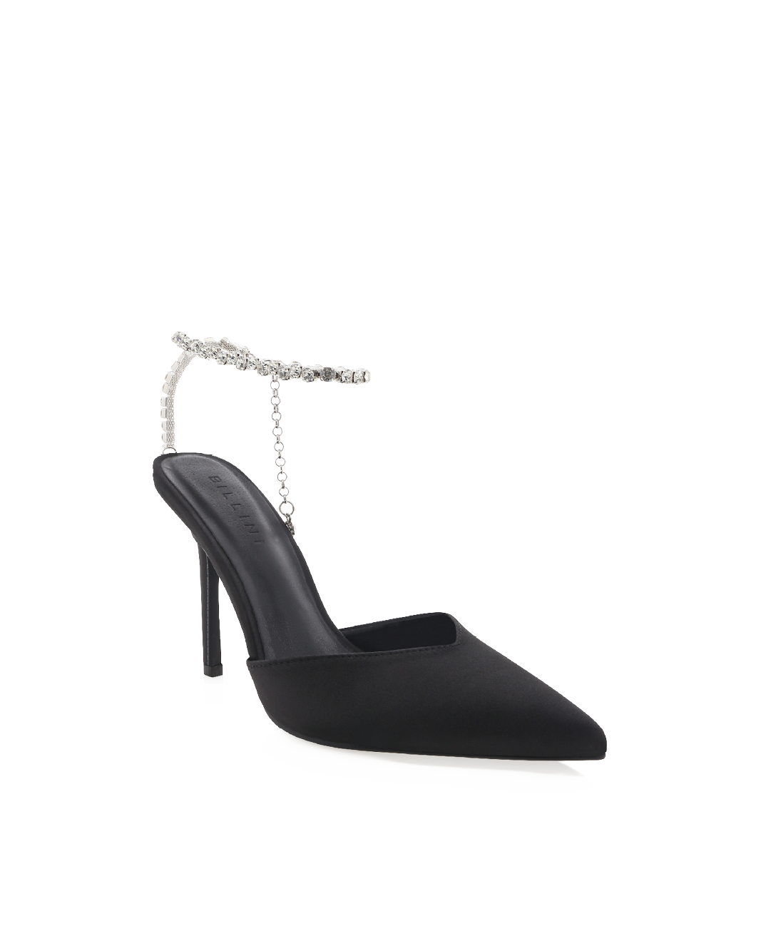 QUINLEE - BLACK SATIN-PUMPS-Billini-BILLINI USA