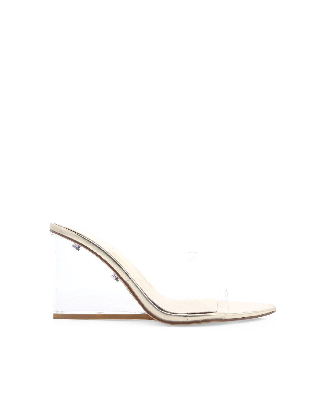 NYDIA - CLEAR-LIGHT GOLD SHINE-Wedges-Billini-BILLINI USA